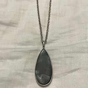 Maurices gray pendant necklace